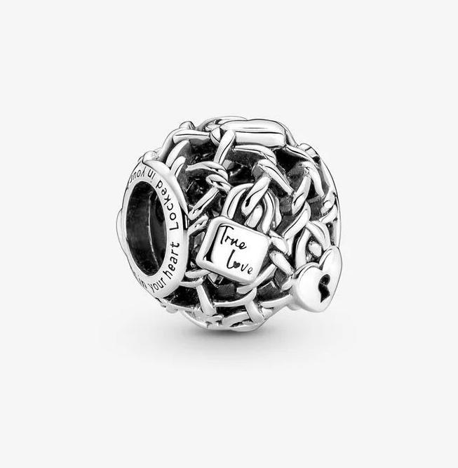 Produktbild Pandora Openwork Chain Link Padlock (Sterling Silber 925)