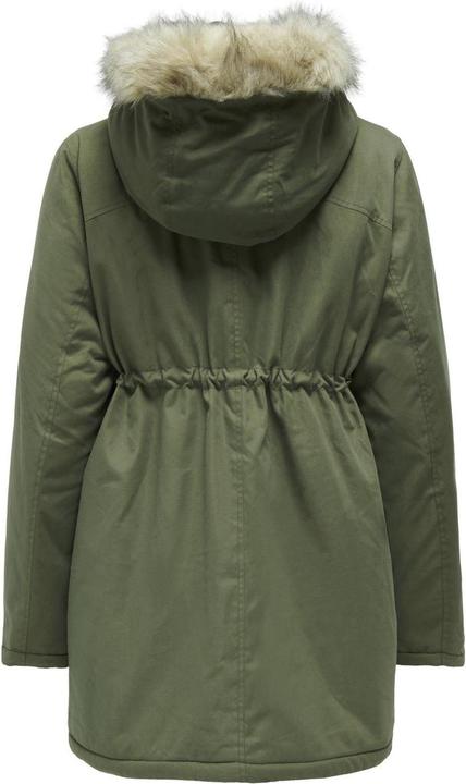 Produktbild Only Maternity Kapuze mit abnehmbarem Kunstfell-Rand Maternity Parka Langer Parka (XS)
