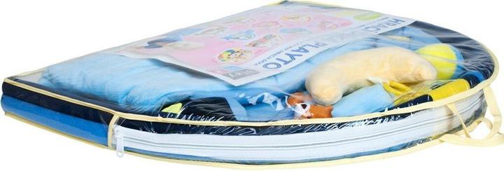 Produktbild Playto Spieldecke mit Melodie spici teddybär blau