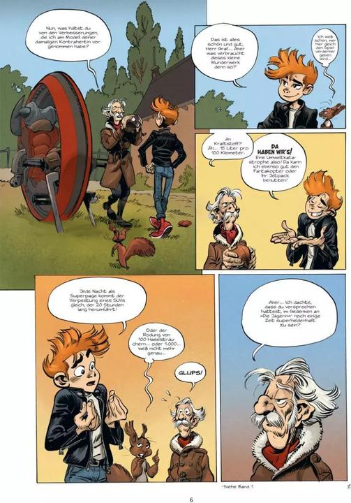 Actual product image Spirou und Fantasio Spezial 33: Der Superpage 2 (German, Fabien Vehlmann, 2021)