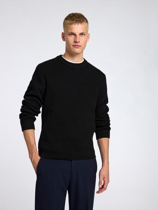 Image du produit Selected Homme Slhtheo Ls Knit Structure Crew Neck (XL)