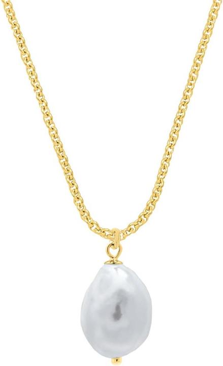 Actual product image Candy Keiko necklace, 925 sterling silver, gold-plated (18k gold-plated, 925 Sterling silver, 42 - 45 cm)