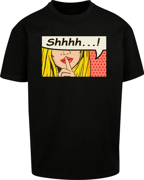 Actual product image Merchcode Silent Sign Comic Heavy Oversized Tee - 112863 (XS)