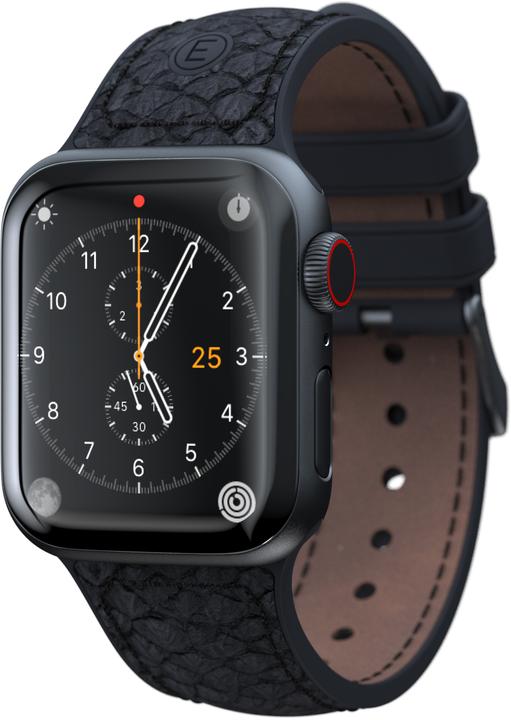 Image du produit Njord Bracelet en cuir de saumon Vindur Watch Strap for Apple Watch 44/45mm (45 mm, Cuir végétalien, Fermeture en acier inoxydable, Cuir de saumon)