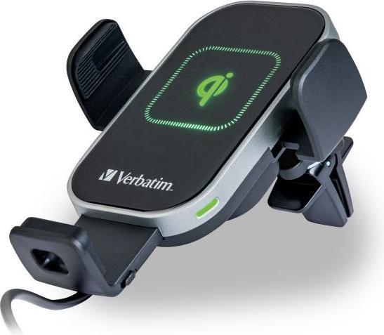 Image du produit Verbatim Chargeur de voiture Fast Qi Fast Wireless USB-C 15W FWC-03 Pro