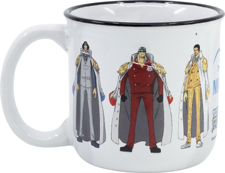 Immagine prodotto Stor Tazza in ceramica One Piece da 400 ml - motivo ammiragli della Marina Militare (400 ml, 1 x)