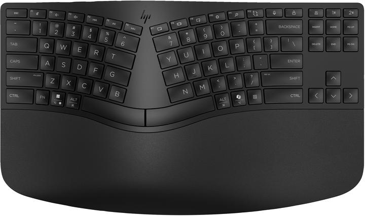 Actual product image HP 965 BLK Ergonomic Wireless Keyboard (DE, Wireless)