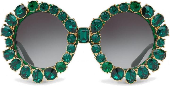 Dolce & Gabbana Crystal Sunglasses
