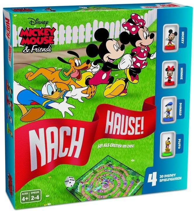 Immagine prodotto ASS Altenburg 22501061 - Gioco dei personaggi Disney, Mickey & Friends - Home, per 2 a 4 giocatori, da 4 anni (Italiano, Francese, Tedesco)