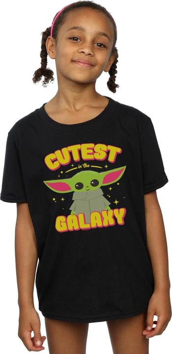Immagine prodotto Star Wars The Mandalorian Cutest In The Galaxy Maglietta Ragazze (152, 158)