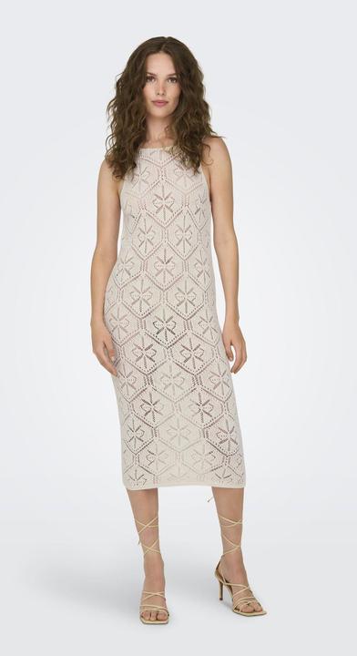 Actual product image JdY Knit Fit Round Neck Long Dress Knitted Dress (M)
