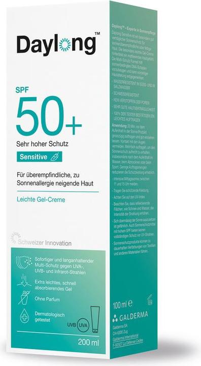 Immagine prodotto Daylong Crema gel sensibile (Crema solare, SPF 50+, 200 ml, 246 g)