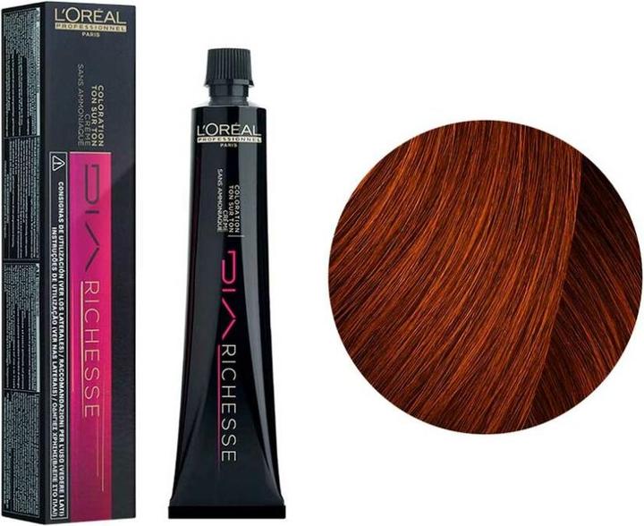 Actual product image L'Oréal Professionnel Dia Richesse 6.40 50 ml (Blond, Copper)