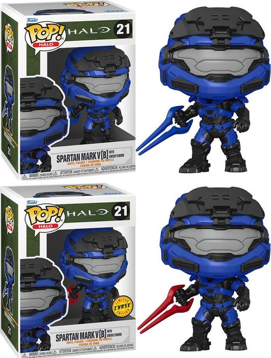 Actual product image Funko Pop! Halo Infinite : Mark V (B) w/ Energy Sword (21)