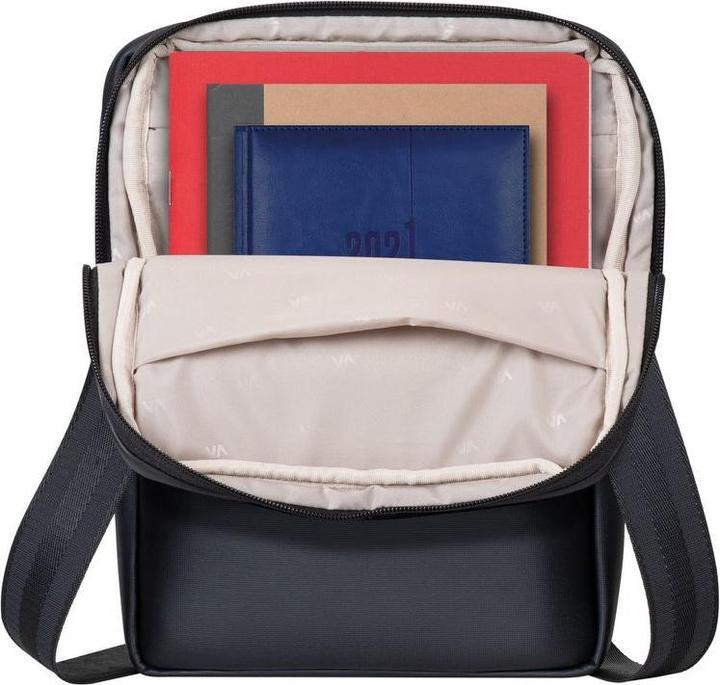Actual product image Rivacase Canvas shoulder bag for tablet, melange (11", Universal)