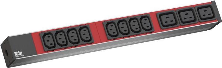 Bachmann IT PDU 19 inch 1U 8xC13 red 3xC19 red