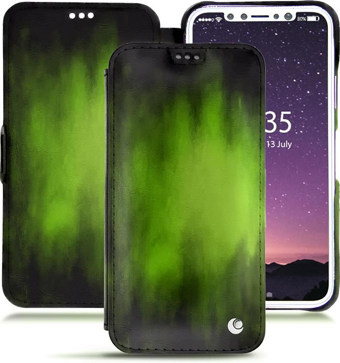 Productafbeelding Noreve Lederen omslag horizontaal (Apple iPhone X)