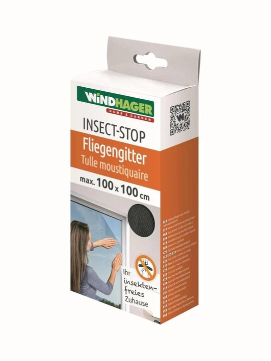 Produktbild Windhager Standard Fliegengitter (100 x 100 cm)