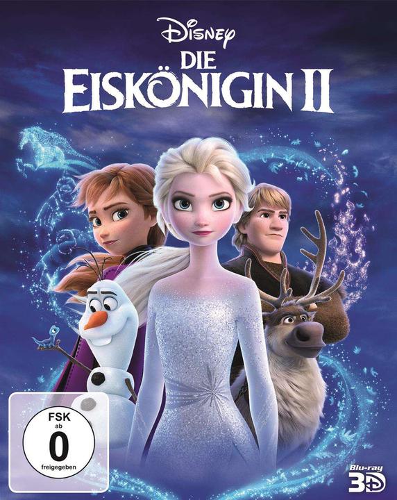 Image du produit Disney La Reine des Glaces 2 - 3D Blu Ray (Blu-ray, 2020)