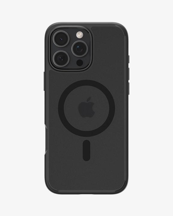 Actual product image Spigen Ultra Hybrid MAG iPhone 16 Pro MagSafe frost black ACS08134 (Apple iPhone 16 Pro)