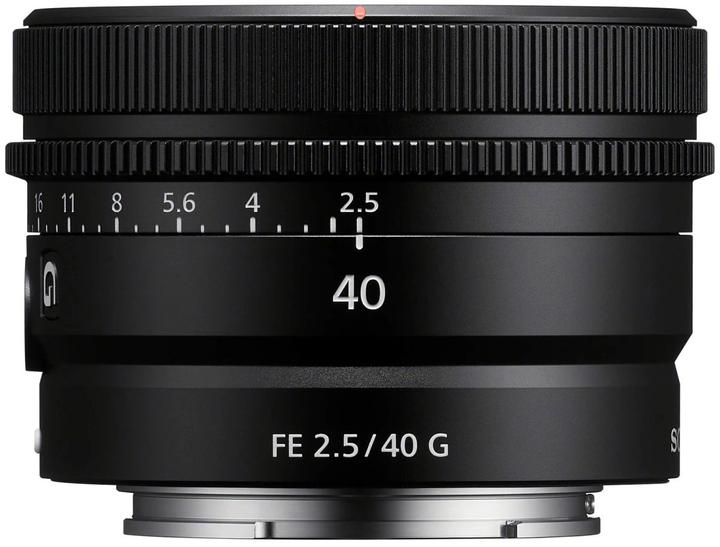 Actual product image Sony FE 40mm f/2.5 G (Sony E, full size)