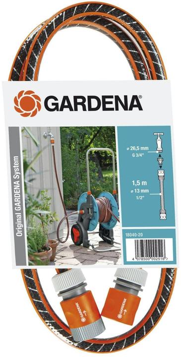Produktbild Gardena Anschlussgarnitur Comfort Flex (1.50 m, 12.70 mm)