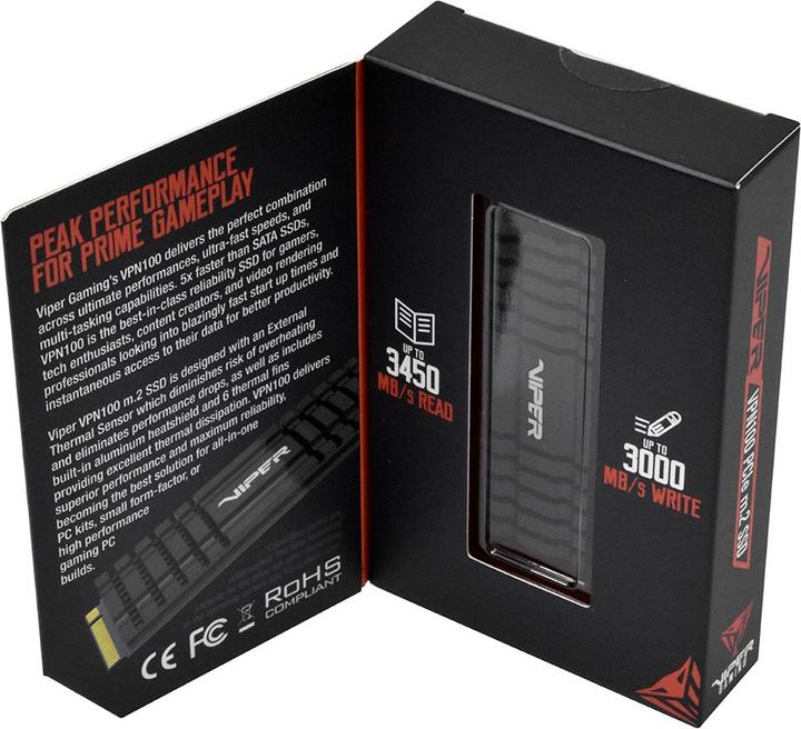 Immagine prodotto Patriot Viper VPN100 (256 GB, M.2 2280)