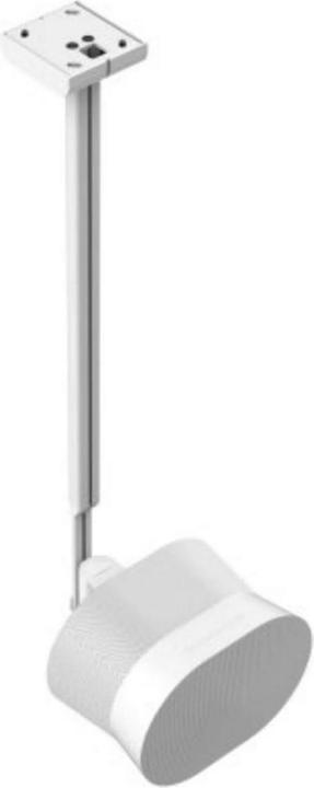 Immagine prodotto Flexson Supporto da soffitto regolabile in altezza per Sonos ERA300 (1 pz., Installazione a parete, Regolabile in altezza, Inclinabile)
