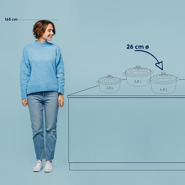 Produktbild Kela Calido (26 cm, Bräter + Schmortopf, Aluminiumguss)