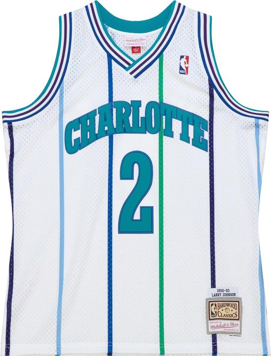 Image du produit Mitchell & Ness maillot nba charlotte hornet larry johnon (S)