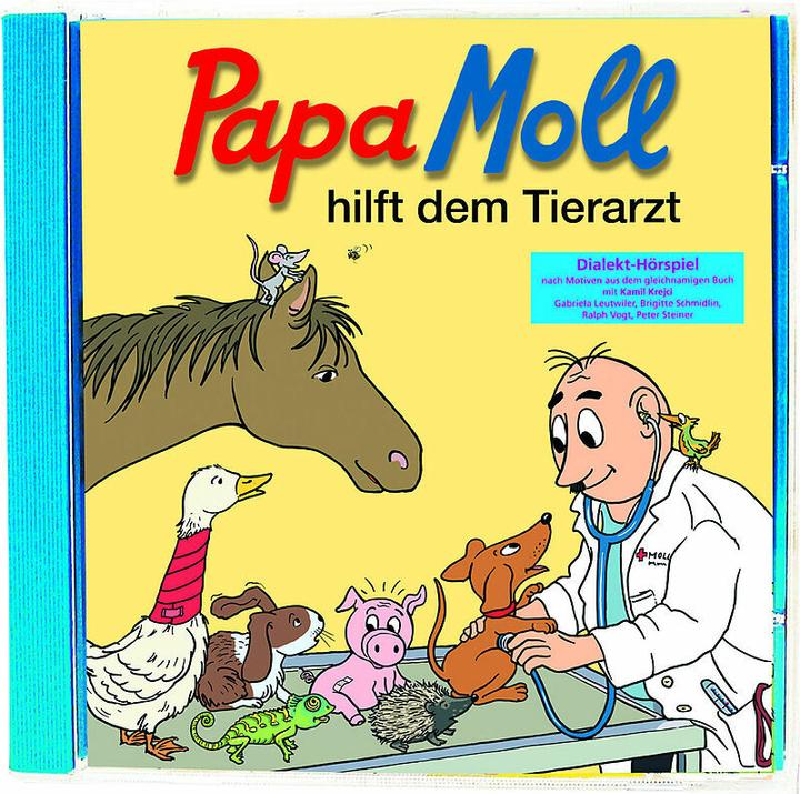Image du produit Globi CD Papa Moll aide le vétérinaire (Jürg Lendenmann, Raphaël et Corinne Volery-Schroff, Allemand, Français)