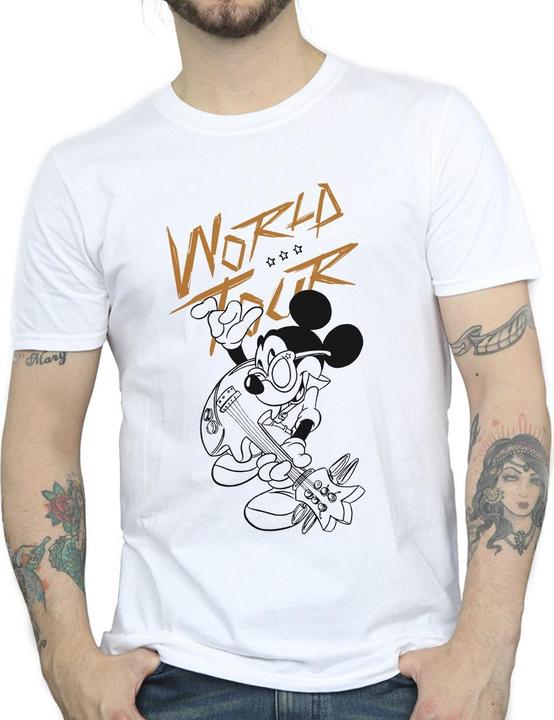 Immagine prodotto Disney Mickey Mouse World Tour Line Maglietta Uomo (S)