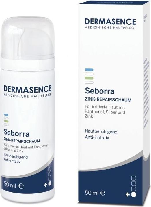 Produktbild Dermasence Seborra Zink-Repairschaum Schaum (50 ml, 24h Creme)