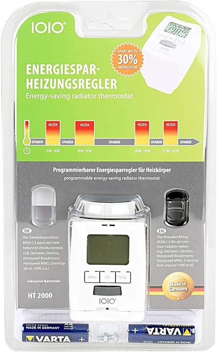 Actual product image Olympia Radiator thermostat