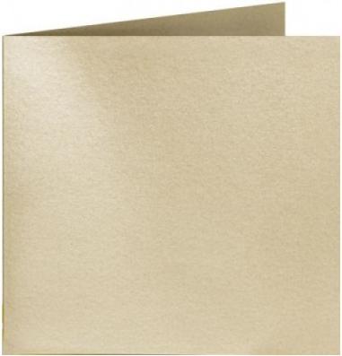 Produktbild Artoz Karten Gllaze quadratisch bronze shine 5 Stk. (Quadrat, 235 g/m²)
