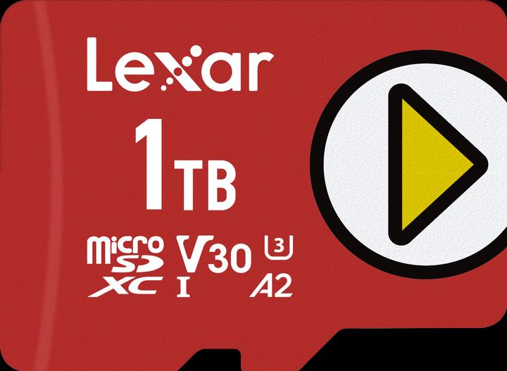 Lexar Sonstiges Computer-Zubehör MEMORY MICRO SDXC 1TB UHS-I/PLAY LMSPLAY001T-BNSNG (1000 GB, microSDXC, UHS-I)