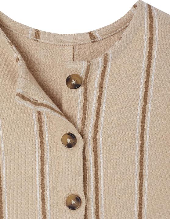Produktbild Vertbaudet Bio-Kollektion: Baby Overall aus gestreiftem Strick (74)