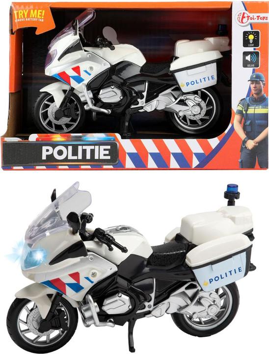 Immagine prodotto Toi-Toys Moto della polizia olandese con luci e suoni