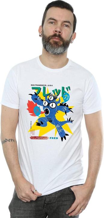 Actual product image Disney Mens Big Hero 6 Fred Ultimate Kaiju T-Shirt (XXL)
