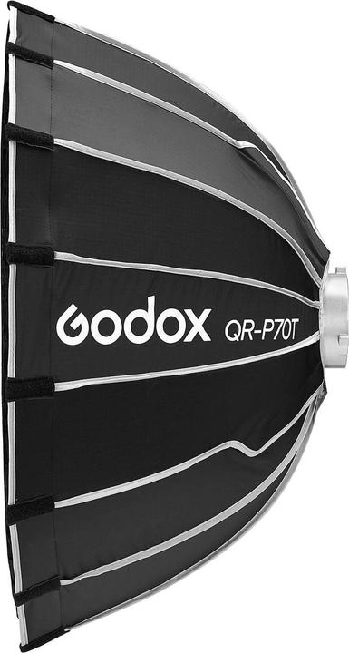 Immagine prodotto Godox Softbox parabolico a sgancio rapido per il livestreaming QR P70T