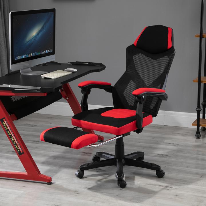 Image du produit Vinsetto Chaise de jeu avec repose-pieds