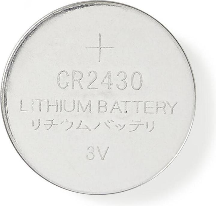 Produktbild Nedis Lithium-Knopfzelle CR2 430 3 V 5 Stück (5 Stk., CR2430)