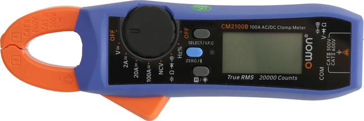 Actual product image Owon Stromzange CM2100B, Bluetooth, 100 A AC/ DC, True RMS