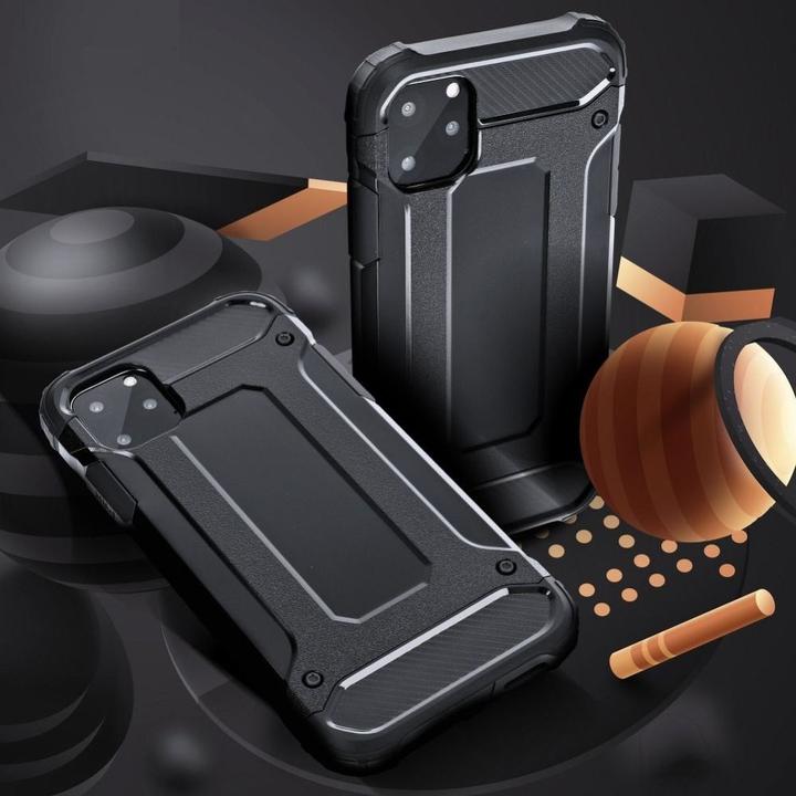 Actual product image Forcell Back panel cover OEM ARMOR case for SAMSUNG A51 black (ZTE Blade A51)