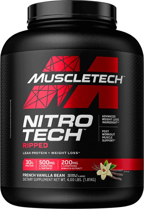 Immagine prodotto Muscle Tech Serie Performance Nitro-Tech Ripped (Vortice di vaniglia francese, 1 pz., 2092 g)