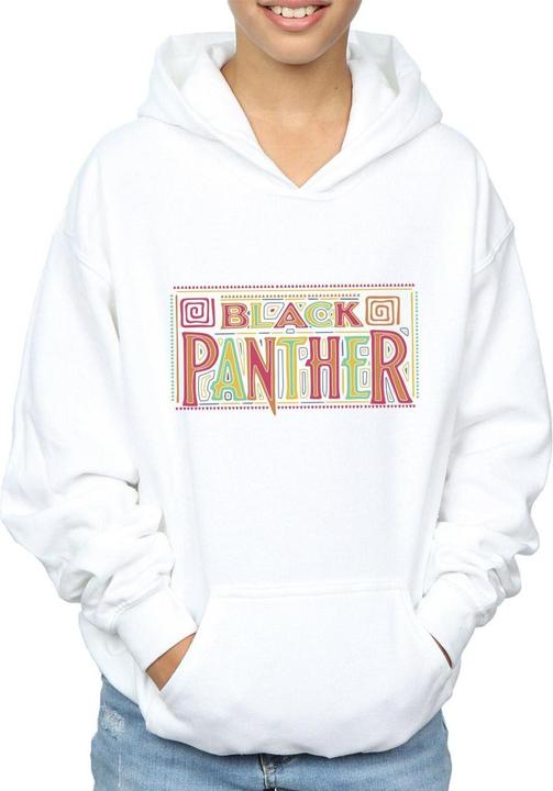 Image du produit - Sweat à capuche BLACK PANTHER TRIBAL LOGO - Garçon (140, 146)