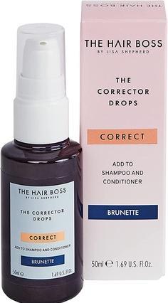 The Hair Boss By Lisa Shepherd The Corrector Drops Color Correcting Droplets For Dark Hair Brunette (Brunette)