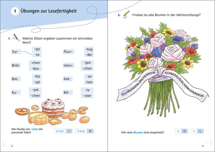 Produktbild Leselöwen Lernhilfen - Lesen üben - 2. Klasse (Deutsch, Loewe Erstes Selberlesen, Christiane Wittenburg, Loewe Erstlesebücher, Dominik Rupp, 2023)