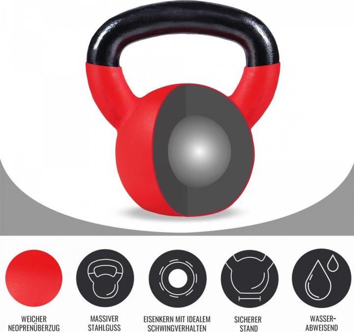 Produktbild Gorilla Sports Kettlebell (2 x 2 kg)