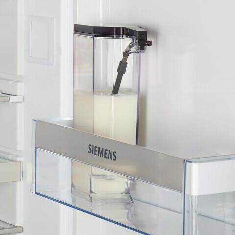 Produktbild Siemens Kaffeevollautomat, EQ500 integral, Daylight silver, Klavierlack schwarz, TQ513D01 (CH-Stecker)